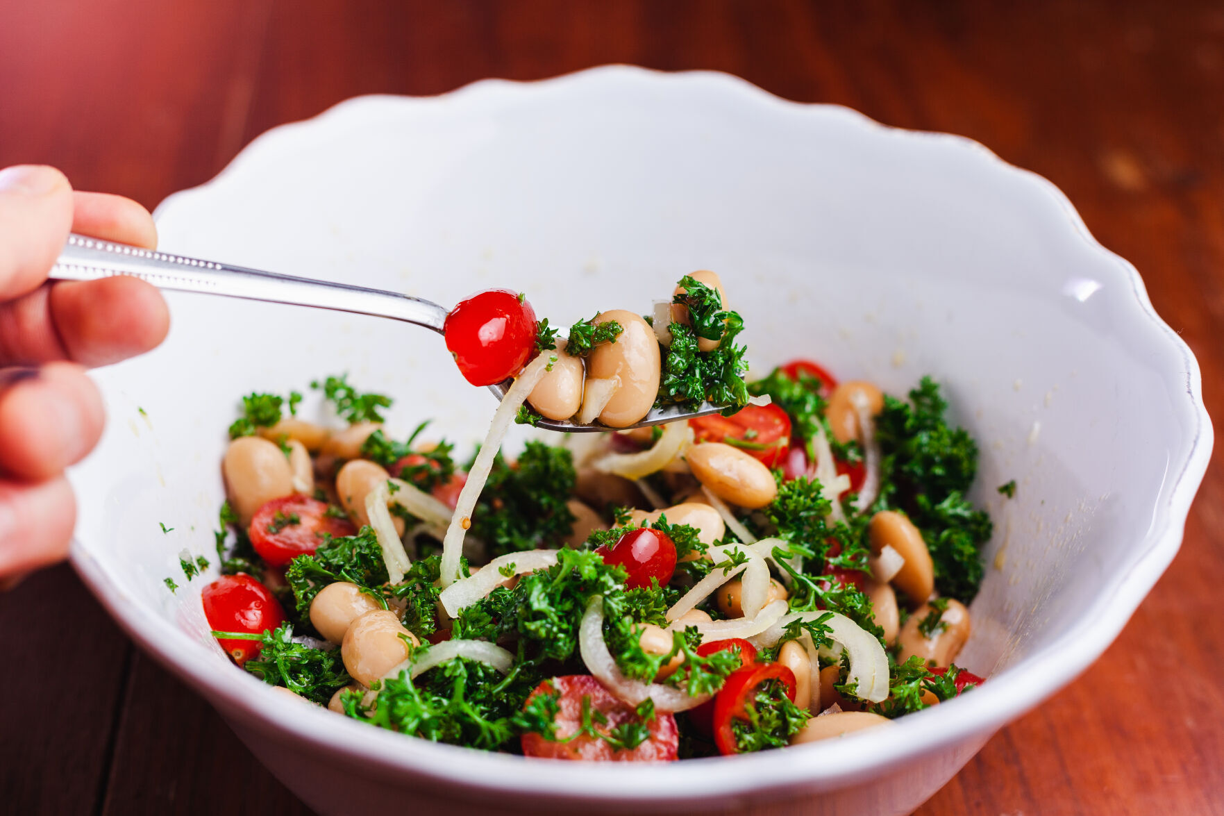 Fresh Bean Salad